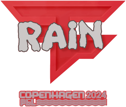 Sticker | rain | Kopenhaga 2024