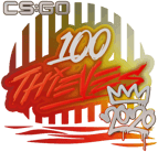 Sticker | 100 Thieves | 2020 RMR image