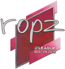 Sticker | ropz | Boston 2018 image