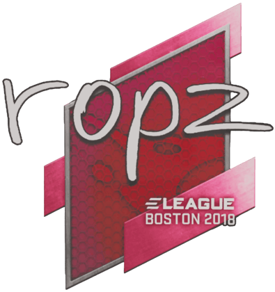 Sticker | ropz | Boston 2018
