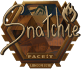 Sticker | snatchie (Gold) | London 2018 image