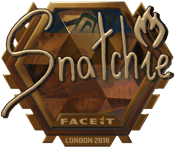 Sticker | snatchie (Gold) | London 2018