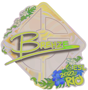 Sticker | Brehze (holográfica) | Río 2022