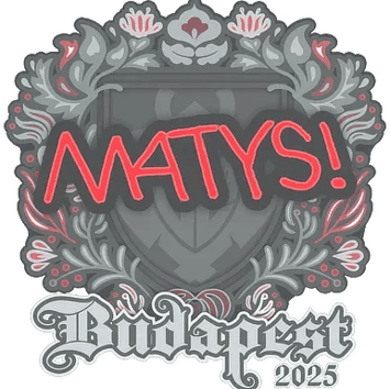 Sticker | MATYS | Budapest 2025