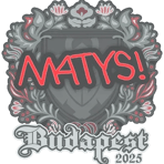 Sticker | MATYS | Budapest 2025