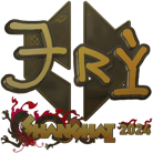 Sticker | TRY (Gold) | Shanghai 2024 image