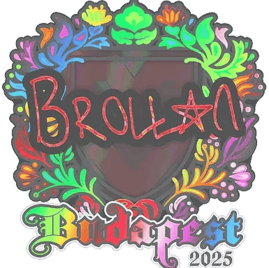 印花 | Brollan(全息)| 2025年布达佩斯锦标赛