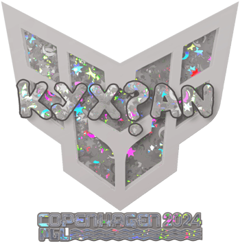 Sticker | kyxsan (Glitter) | Copenaghen 2024
