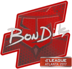 Sticker | bondik | Atlanta 2017 image