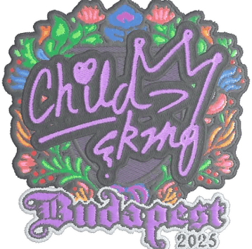 Hình dán | ChildKing (Dệt thêu) | Budapest 2025
