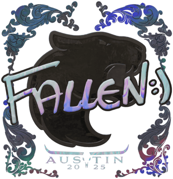 Sticker | FalleN (holograficzna) | Austin 2025