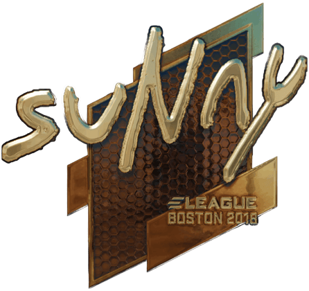 Sticker | suNny (Gold) | Boston 2018
