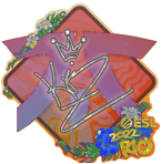 Sticker | KRIMZ (Glitter) | Rio 2022