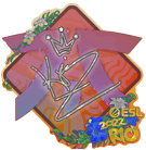 Sticker | KRIMZ (Glitter) | Rio 2022 Sticker | KRIMZ (Glitter) | Rio 2022 image