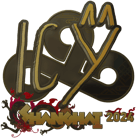Sticker | ICY (Gold) | Shanghai 2024 image