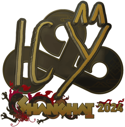 Sticker | ICY (ゴールド) | Shanghai 2024