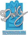 Sticker | dav1g | Copenhagen 2024