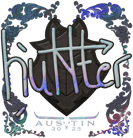 Sticker | huNter- (Holo) | Austin 2025 image