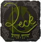 Sticker | reck (Foil) | Austin 2025 image