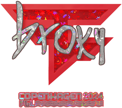 Sticker | broky (Parıltılı) | Kopenhag 2024