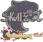 Sticker | skullz (Holo) | Shanghai 2024