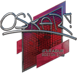 Sticker | oskar (Foil) | Boston 2018