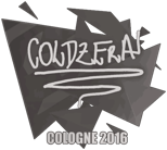 Sticker | coldzera | Cologne 2016 image