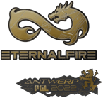 Sticker | Eternal Fire (Gold) | Antwerp 2022 image