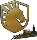 Sticker | Team Liquid (Gold) | Stockholm 2021 image