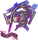 Sticker | WOOD7 (Holo) | Paris 2023 image