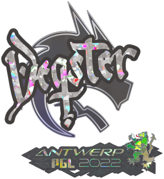 Sticker | degster (Parıltılı) | Antwerp 2022