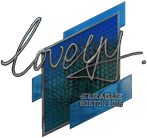 Sticker | LoveYY (Foil) | Boston 2018 image