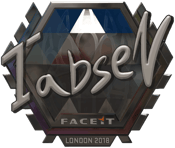 Sticker | tabseN (Foil) | London 2018
