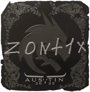 Sticker | zont1x (キラ) | Austin 2025