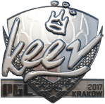 Sticker | keev (Foil) | Krakow 2017