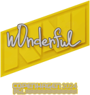 Sticker | w0nderful | Copenhagen 2024 Sticker | w0nderful | Copenhagen 2024 image