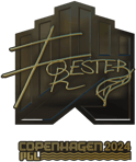 Sticker | Forester (Gold) | Copenhagen 2024