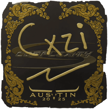 Sticker | Cxzi (Oro) | Austin 2025