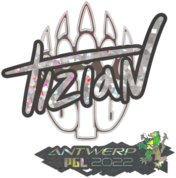 Sticker | tiziaN (hile) | Antwerpen 2022