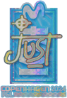 Sticker | JUST (Holo) | Copenhagen 2024 image