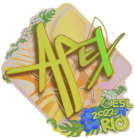 Sticker | apEX (Holo) | Rio 2022 image