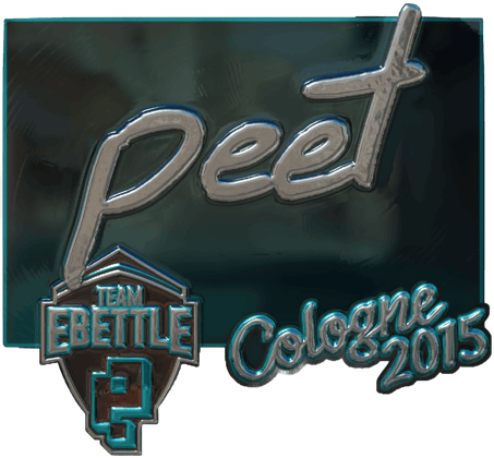 Sticker | peet(闪亮)| 2015年科隆锦标赛