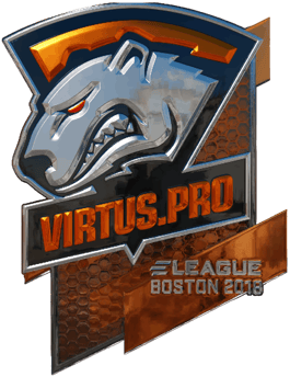 Sticker | Virtus.pro (Glanz) | Boston 2018