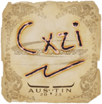 Sticker | Cxzi | Austin 2025