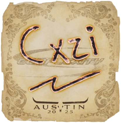 Sticker | Cxzi | Austin 2025