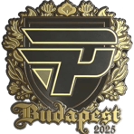 Sticker | paiN Gaming (Gold) | Budapest 2025