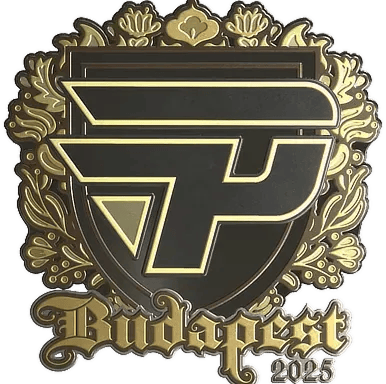 Aufkleber | paiN Gaming (Gold) | Budapest 2025