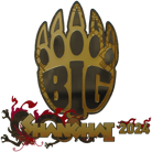 Sticker | BIG (Gold) | Shanghai 2024 Sticker | BIG (Gold) | Shanghai 2024 image