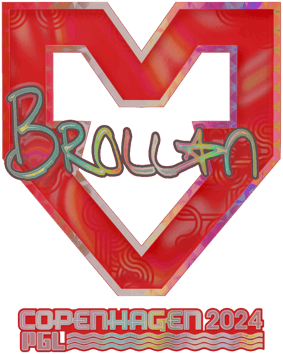Sticker | Brollan (holográfica) | Copenhague 2024
