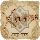 Sticker | Xant3r | Austin 2025 Sticker | Xant3r | Austin 2025 image